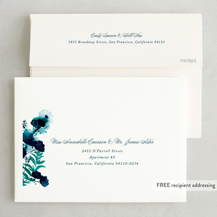Splendid Ink Foil Pressed Wedding Invitations By Olivia Raufman Minted