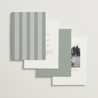 This is a sapphire foil stamped wedding invitations with foil pressed by Mansi Verma called gold crest printing on signature in standard