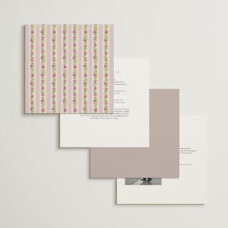 This is a anar foil stamped wedding invitations with foil pressed by Creo Study called amalgamation printing on signature in standard