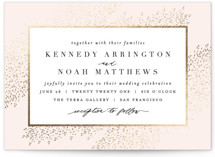 foil pressed wedding invitations minted snow white invitation wording