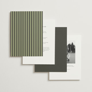 This is a forest foil stamped wedding invitations with foil pressed by Maja Cunningham called chantilly printing on signature in standard