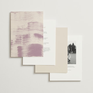 This is a gem foil stamped wedding invitations with foil pressed by Sumak Studio called agate printing on signature in standard