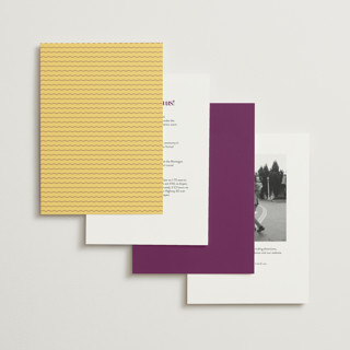 This is a fig foil stamped wedding invitations with foil pressed by Claudia Orengo called news! printing on signature in standard