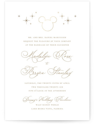 Mickey & Minnie Mouse Invitations for Birthday and Baby Shower | Minted