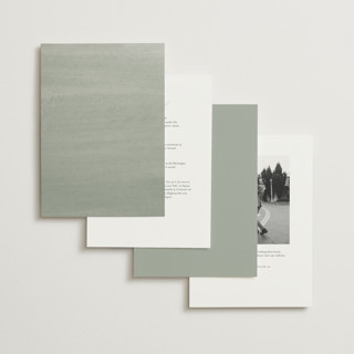 This is a willow foil stamped wedding invitations with foil pressed by Leia Matt called riviera printing on signature in standard