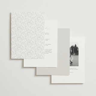 This is a piano foil stamped wedding invitations with foil pressed by Olivia Raufman called gathering printing on signature in standard