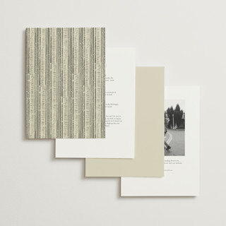 This is a birch foil stamped wedding invitations with foil pressed by Shiny Penny Studio called deco spring florals printing on signature in standard