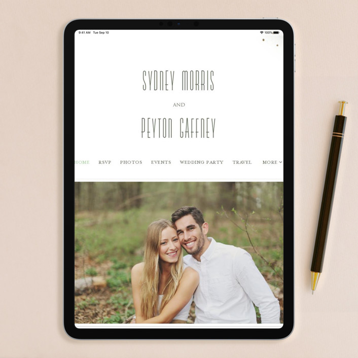 Conservatory FoilPressed Wedding Invitations by Lorent and Leif Minted