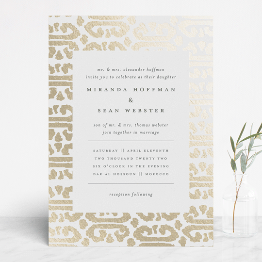 Gilded Ikat