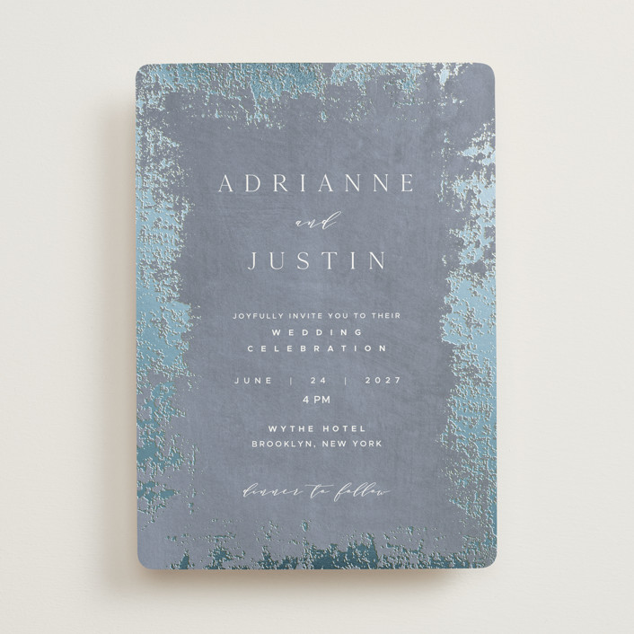 Woodland Hills FoilPressed Wedding Invitations by Eric Clegg Minted