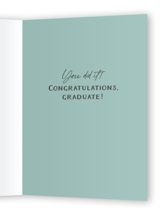 This is a gumdrop graduation cards with standard by Karidy Walker called hip hip hooray printing on signature in greeting cards