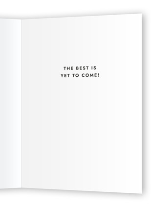 This is a rainbow graduation cards with standard by Olivia Raufman called lively letters printing on signature in greeting cards