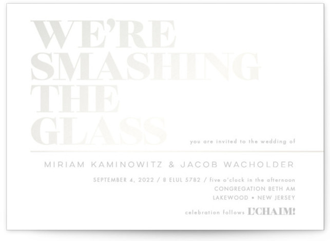 20 clever and funny wedding invitations