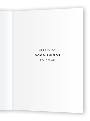 This is a vanilla friendship cards with standard by Lauren Jinhee called lucky charm printing on signature in greeting cards