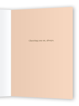 This is a cherry friendship cards with standard by LindseyErin called you got this. printing on signature in greeting cards