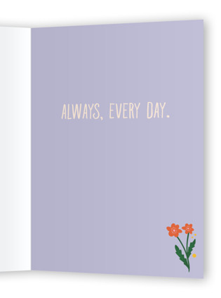 This is a garden friendship cards with standard by 2birdstone called country scallop printing on signature in greeting cards