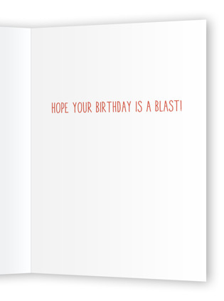 This is a outer space birthday cards for kids with standard by Alethea and Ruth called 3, 2, 1 lift off! printing on signature in greeting cards