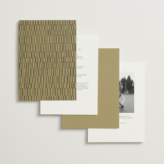 This is a jasmine petite wedding invitations with standard by Pippa Shaw called modern classic printing on signature in petite