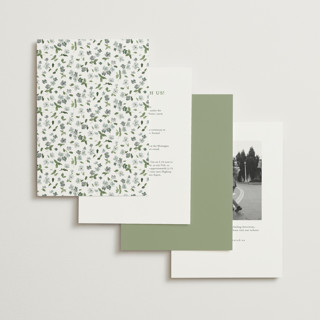 This is a mist petite wedding invitations with standard by Everett Paper Goods called wistful printing on signature in petite