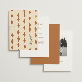 This is a magic petite wedding invitations with standard by Sumak Studio called pure magic printing on signature in petite