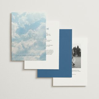 This is a royal petite wedding invitations with standard by Cass Loh called swan crest printing on signature in petite