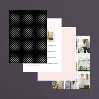 This is a blush petite wedding invitations with standard by Kim Dietrich Elam called estate printing on signature in petite