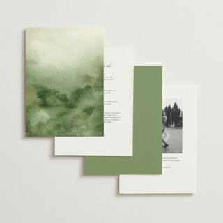 This is a forest petite wedding invitations with standard by Petra Kern called great outdoors printing on signature in petite