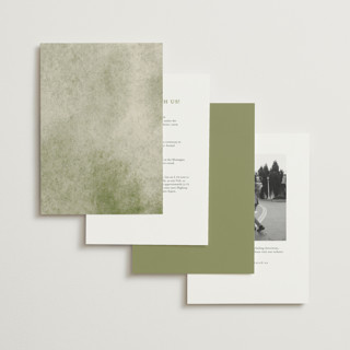 This is a spring petite wedding invitations with standard by Petra Kern called monogrammed printing on signature in petite