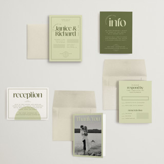 This is a kiwi petite wedding invitations with standard by Claudia Orengo called news! printing on signature in petite