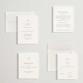 This is a cloud petite wedding invitations with standard by Design Lotus called sense and sensibility printing on signature in petite