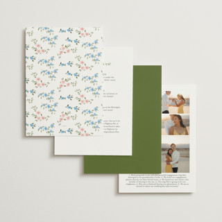 This is a spring petite wedding invitations with standard by Petra Kern called disney's once upon in a dream printing on signature in petite