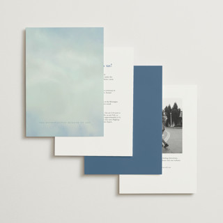 This is a summer petite wedding invitations with standard by Petra Kern called the valley printing on signature in petite