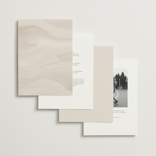 This is a linen petite wedding invitations with standard by Kelly Schmidt called corner printing on signature in petite