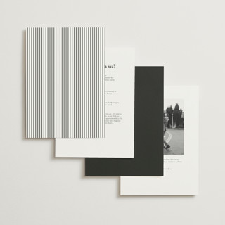 This is a tuxedo petite wedding invitations with standard by Carolyn MacLaren called timeless together printing on signature in petite