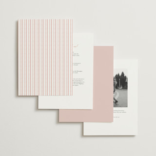 This is a petal petite wedding invitations with standard by Jenna Holcomb called charlotte printing on signature in petite