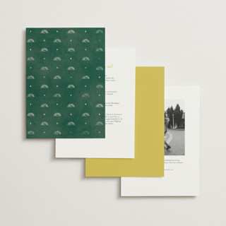 This is a island citrus petite wedding invitations with standard by Pixel and Hank called coastal drift printing on signature in petite