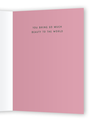 This is a rose mothers day cards with standard by Michelle Taylor called floral surround printing on signature in greeting cards