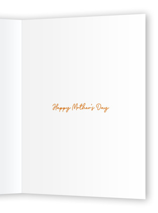 This is a tangerine mothers day cards with standard by Fathima Aziz called grandma knitted family printing on signature in greeting cards