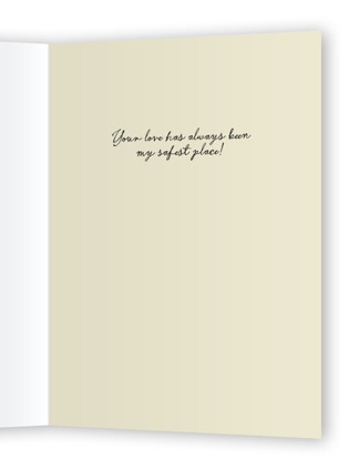 This is a seafoam mothers day cards with standard by Helena Vitto called swan mom printing on signature in greeting cards
