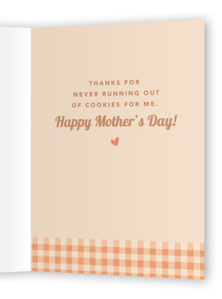 This is a coral mothers day cards with standard by Creo Study called sweetest nana printing on signature in greeting cards