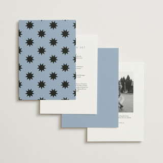 This is a sky wedding invitations with standard by Blustery August called cheers printing on signature in standard