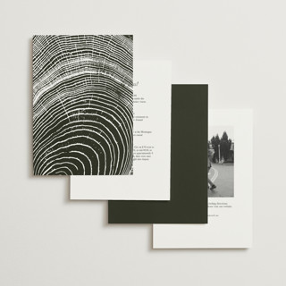 This is a snow wedding invitations with standard by Morgan Kendall called arboretum printing on signature in standard