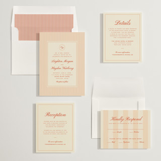 This is a spritz wedding invitations with standard by Ellen Schlegelmilch called hayden printing on signature in standard
