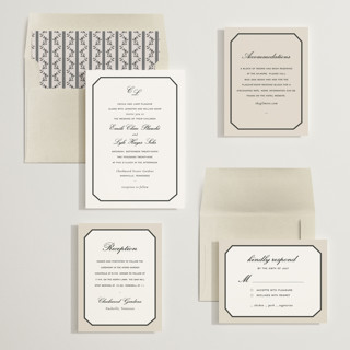 This is a cloudy wedding invitations with standard by Sara Hicks Malone called montgomery printing on signature in standard