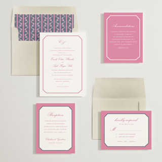 This is a peony wedding invitations with standard by Sara Hicks Malone called montgomery printing on signature in standard