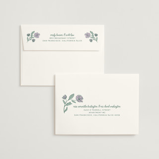 This is a hydrangea wedding invitations with standard by Kelly Watkins called botanical printing on signature in standard