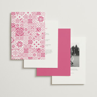 This is a candy wedding invitations with standard by Anastasia Makarova called watercolor tile printing on signature in standard