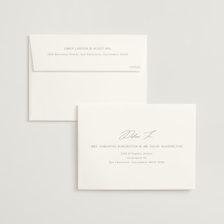 This is a violet wedding invitations with standard by Kelly Schmidt called merryvale printing on signature in standard