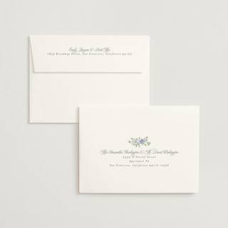 This is a sky wedding invitations with standard by Everett Paper Goods called chelsea printing on signature in standard