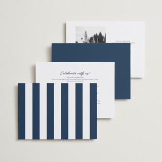 This is a deep sea wedding invitations with standard by Adelyn T. called photograph scribble printing on recycled smooth signature in standard